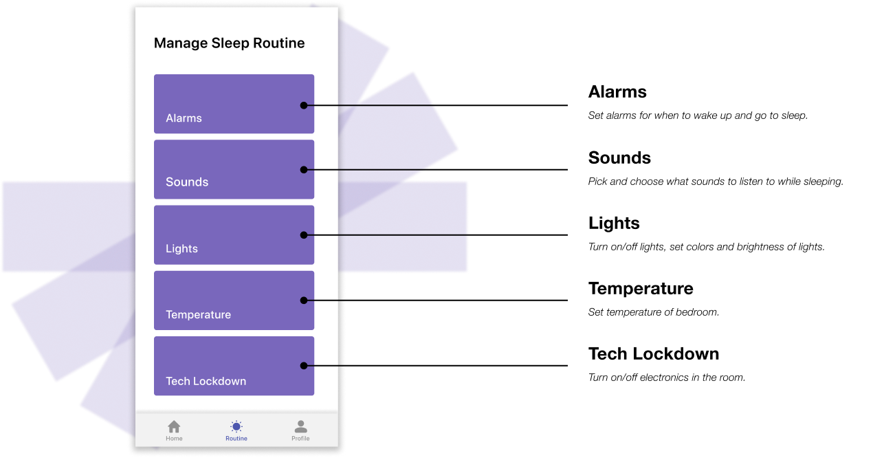 Routine Section