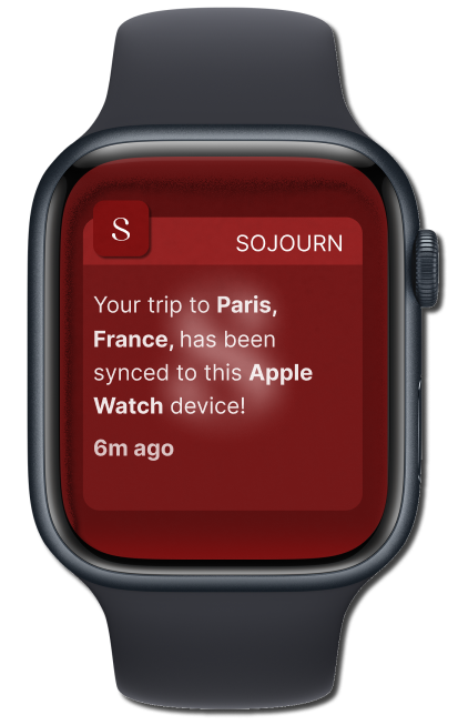 Sojourn - Apple Watch